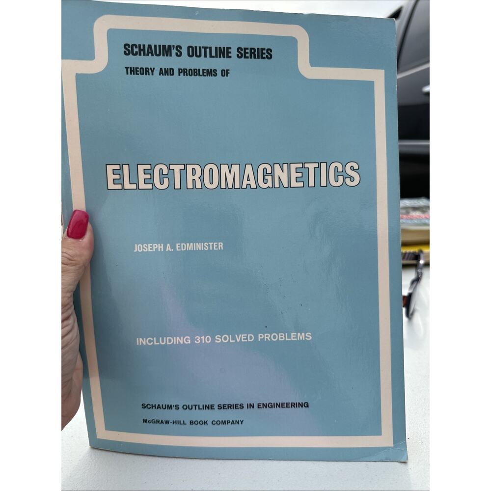 Schaum's Outline Series‎ Theory & Problems of Electromagnetics PAPERBACK